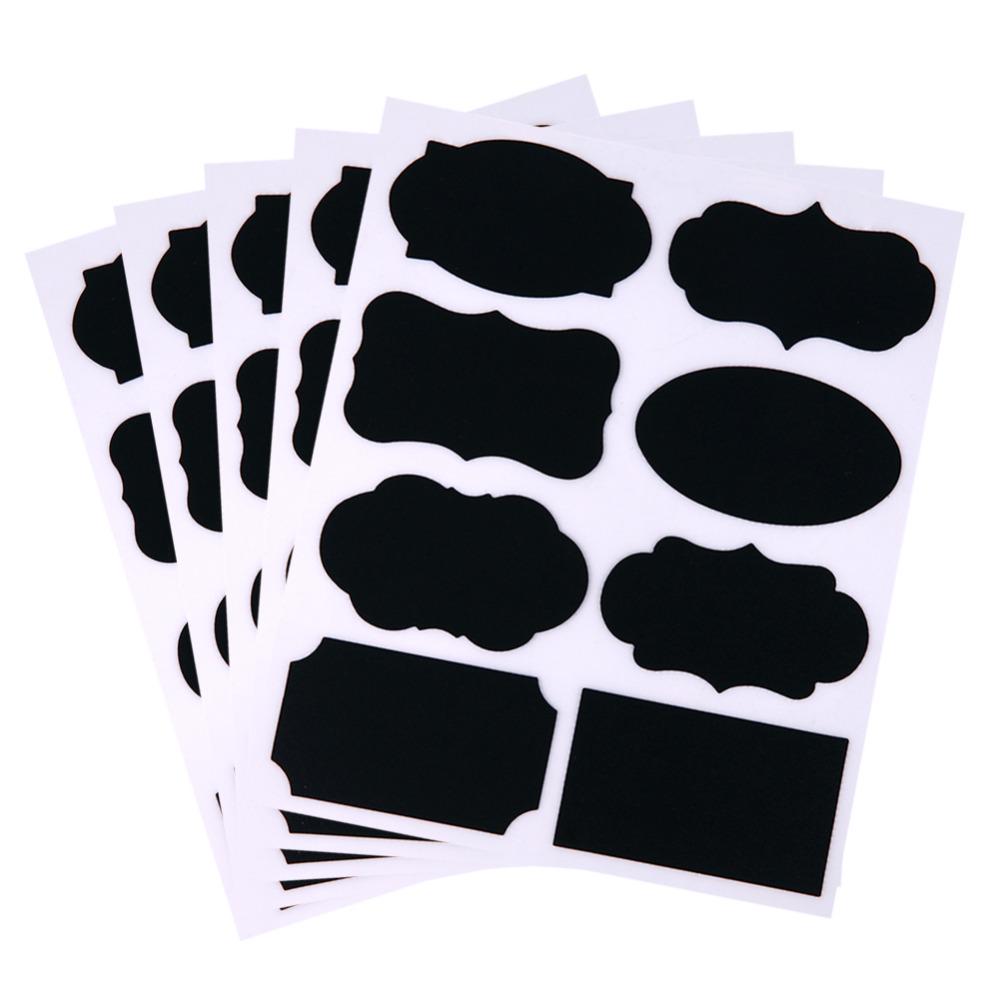 40 Pcs Bowl Plate Stickers Black DIY Kitchen Jam Sugar Mason Jar Stickers Decor 40 Pcs Bowl Plate Stickers Black DIY Kitchen Jam Sugar Mason Jar Stickers Decor