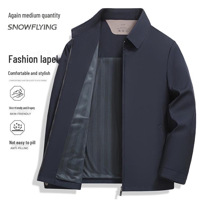 

Xuezongfei Men s Business Casual Commuter Lapel Jacket 2XL