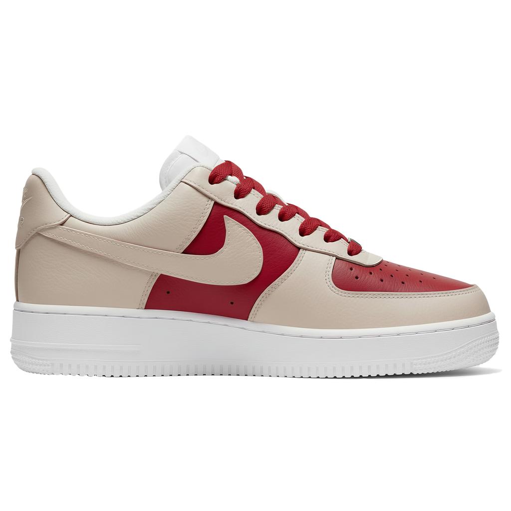 Nike Air Force 1 'Panda Leather, Sanci Laboratory, Horse Year, Red Crest Shadow Shoes Slip-Resistant Leather DV0788-001(Team-)-Random Packaging Bags