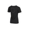 Nike Logo Training Sport Round Neck Short Sleeve T-Shirt Women Tops Black DJ8519-010