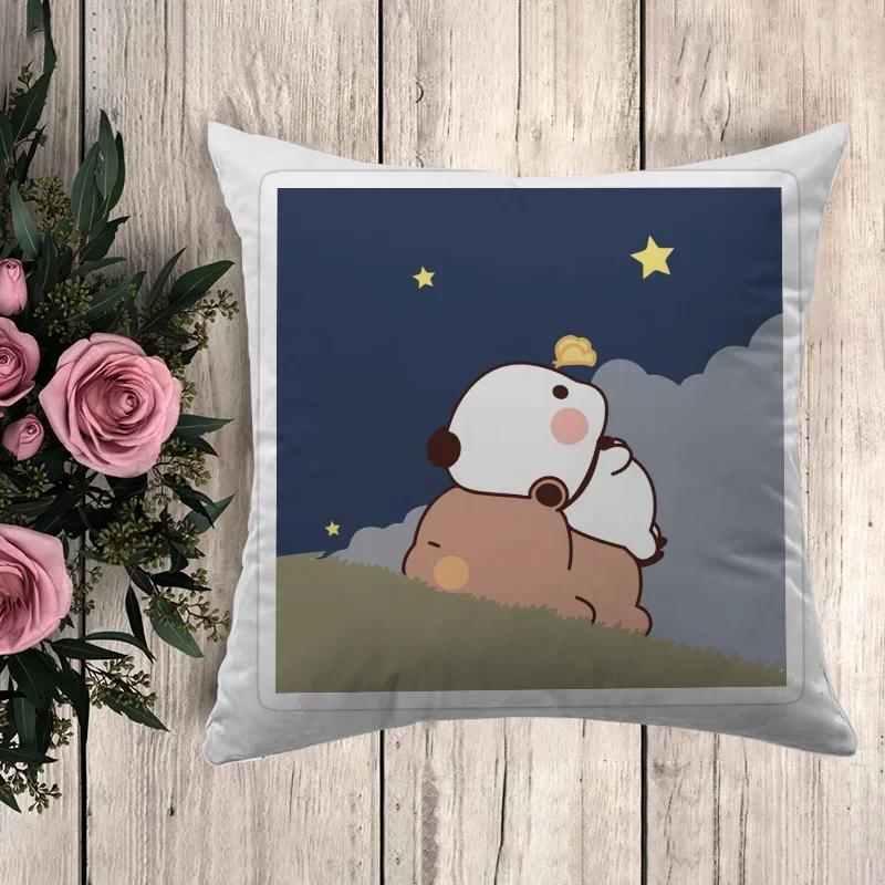 Anime Pillow Bubu Dudu Decorative Pillowcases for Pillows x Cushion Cover x Pillowcase Decor  Car Decoration Sofa