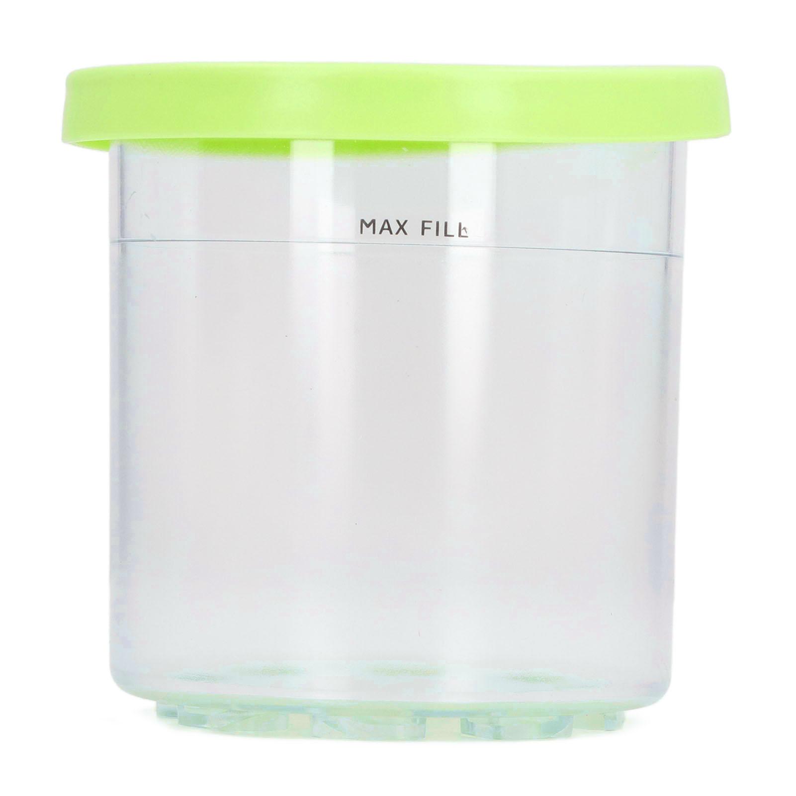 

Стаканчик для мороженого с крышкой из ПЭТ, прозрачный корпус стаканчика из ПК, контейнер для мороженого для серии NC299AM C300s L(for 6.5-9kg) зелёный