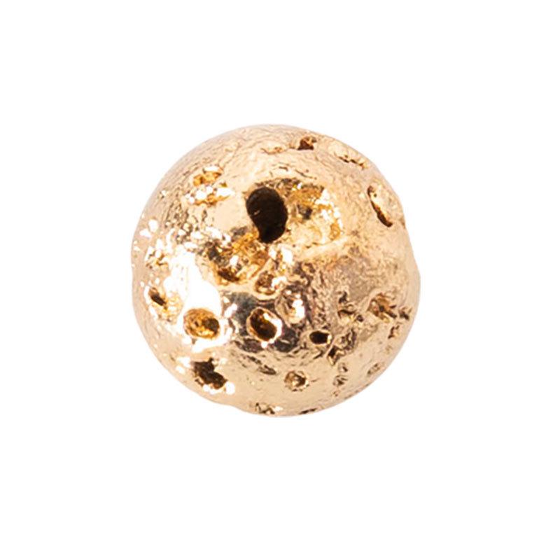 50 Volcanic Stone Round Beads for DIY Jewelry, Earrings, Bracelets, Apparel, Bags & Accessories