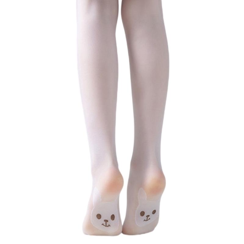 

Girls Ballet Tights Upgraded Technology Soft Velvet Fabric Pantyhose Nonslip Waist Reinforced Leggings for Toddler XL