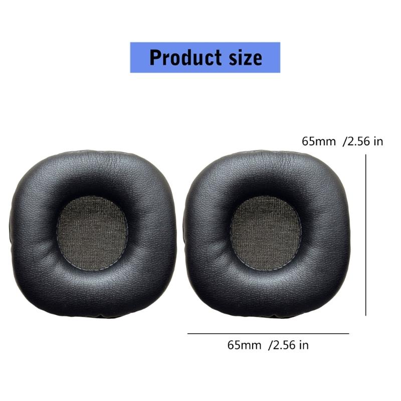 Durability Soft Ear Pad Secures fit Sweatproof Replacement Ear Covers For I & II Headphones Earpads Secures Fit