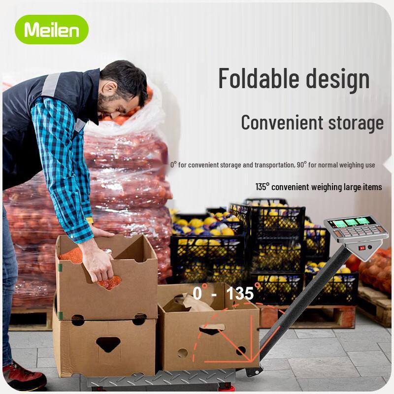 MeilenMeilen Commercial Foldable Electronic Platform Scale (CN Version)
