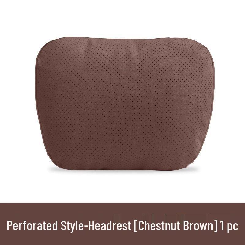 Tesla Car Headrest and Neck Support Pillow for Model 3/Y/S/X - Lumbar Support Cushion for Car Seats
