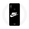 Case - MANIACASE - Xiaomi Redmi Note 5 AI Dual Camera - Nike Logo - Black - Flexible
