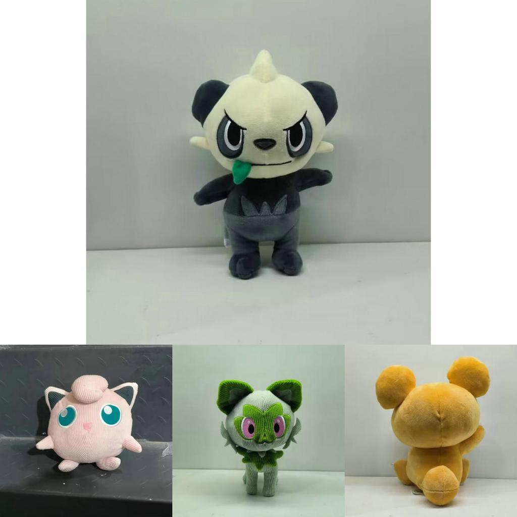 Pokemon Oshawott Charmander Jigglypuff Cartoon Character Plush Doll Children Toy For Kids And Collectors