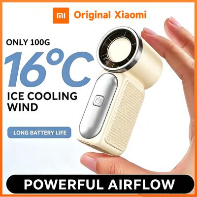 Xiaomi Ultra Mini Handheld Fan Portable USB Rechargeable Cooling Fan Outdoor Travel Portable Fan For Kids Adults Gift