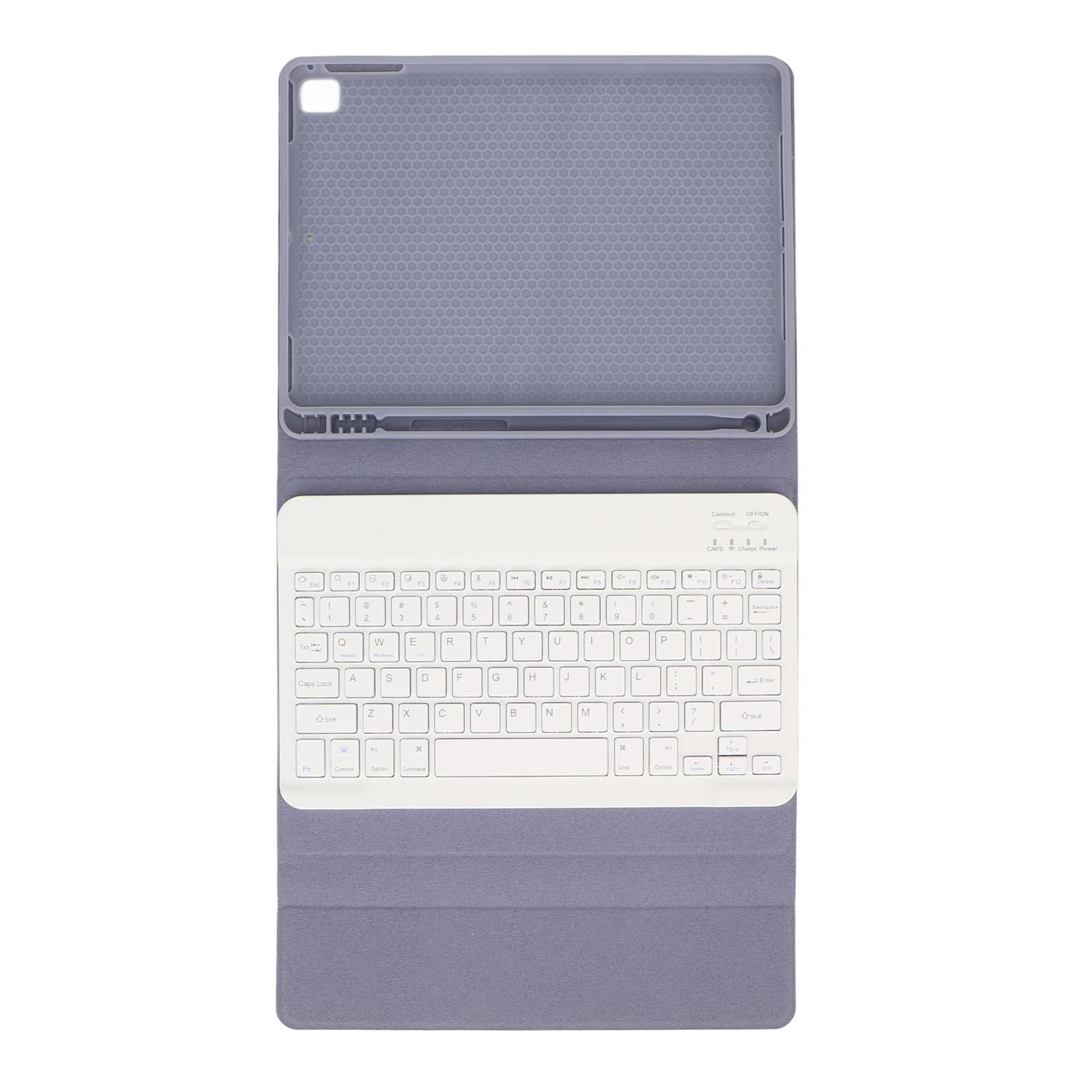 

Защитный чехол-подставка для планшета, противоскользящий гибкий чехол с беспроводной Bluetooth-клавиатурой для IOS