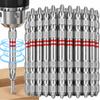Magnetic PH2 Cross Screwdriver Bit Multi Hex Size Adapter Bit High Hardness Steel Drill Bit for Power Screwdriver Repair Tools