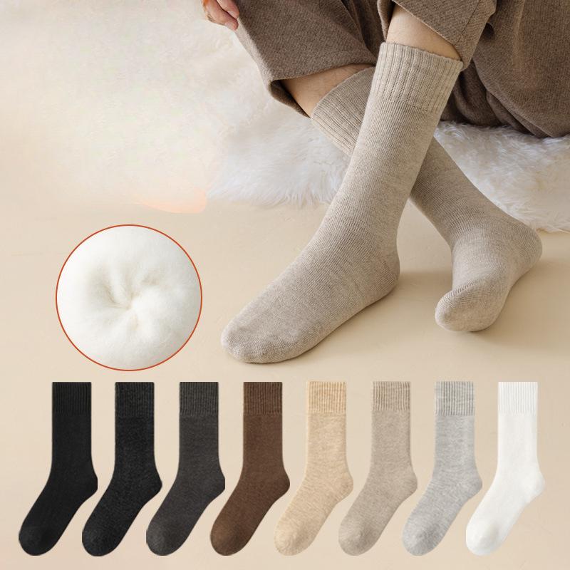 

Мужчины Зимой Теплые с Подогревом и Бархатные и Толстые Шерстяные Чулки 1 pair