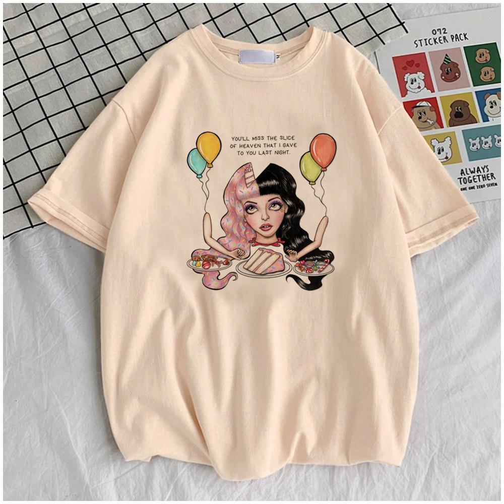 Melanie Martinez t shirt teen Psychedelic Graphic harajuku Grunge tshirt Classic streetwear Gothic Digital Vintage University
