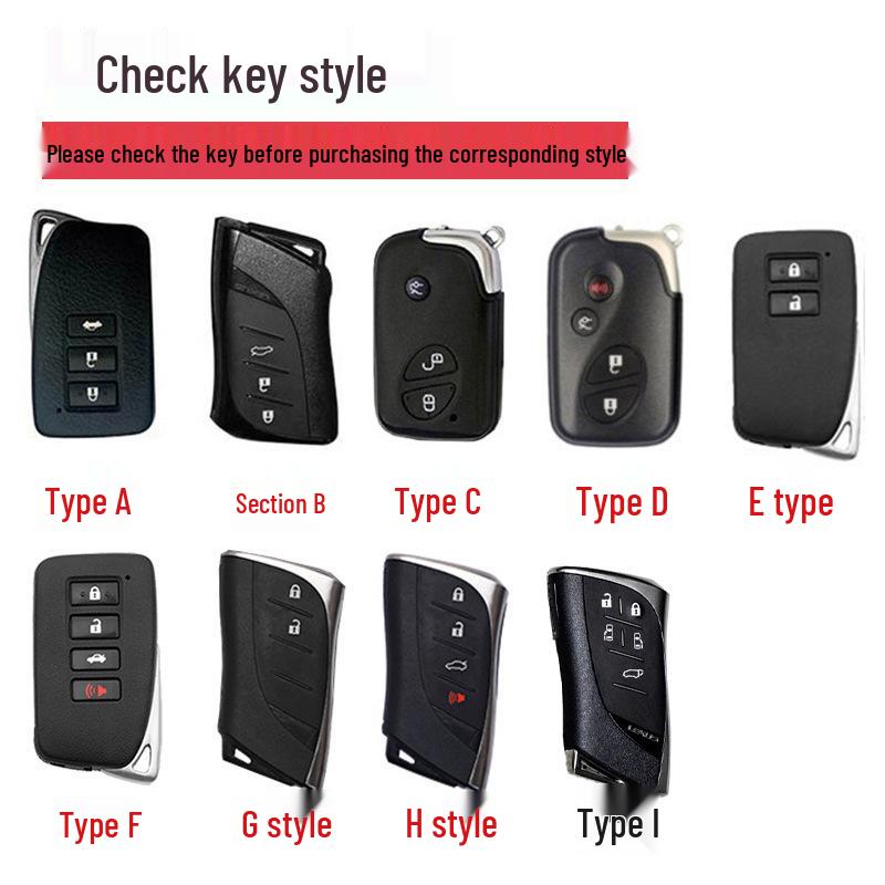 

Compatible Lexus Key Cover for ES200, RX300, ES300h, NX260, ES260, ES250 - Modified Shell