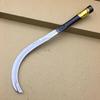 Willow Leaf Sickle: Banana, Willow Leaf, Sisal, Leek, and Grass Cutting Knife with Long Handle, Ideal for Peeling Sugarcane