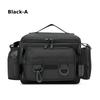 Fishing Tackle Backpack Storage Waist Bag Men Outdoor Shoulder Fishing Lure Gear Bags with Rod Pole Holder Camping Hiking Pack