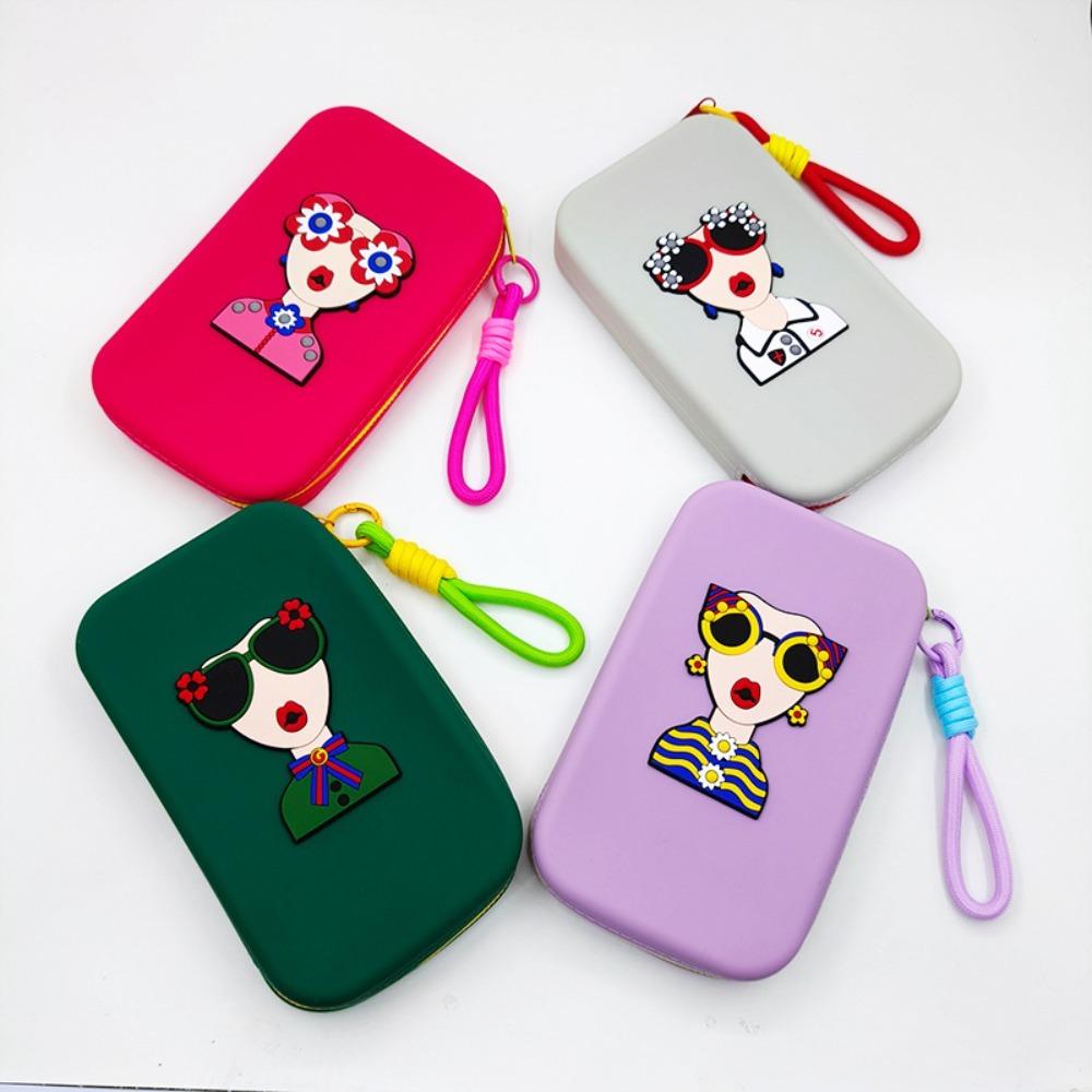 Anti-lost Modern Lady Storage Bag Lightweight Cartoon Phone Bag Waterproof Makeup Pouch  School