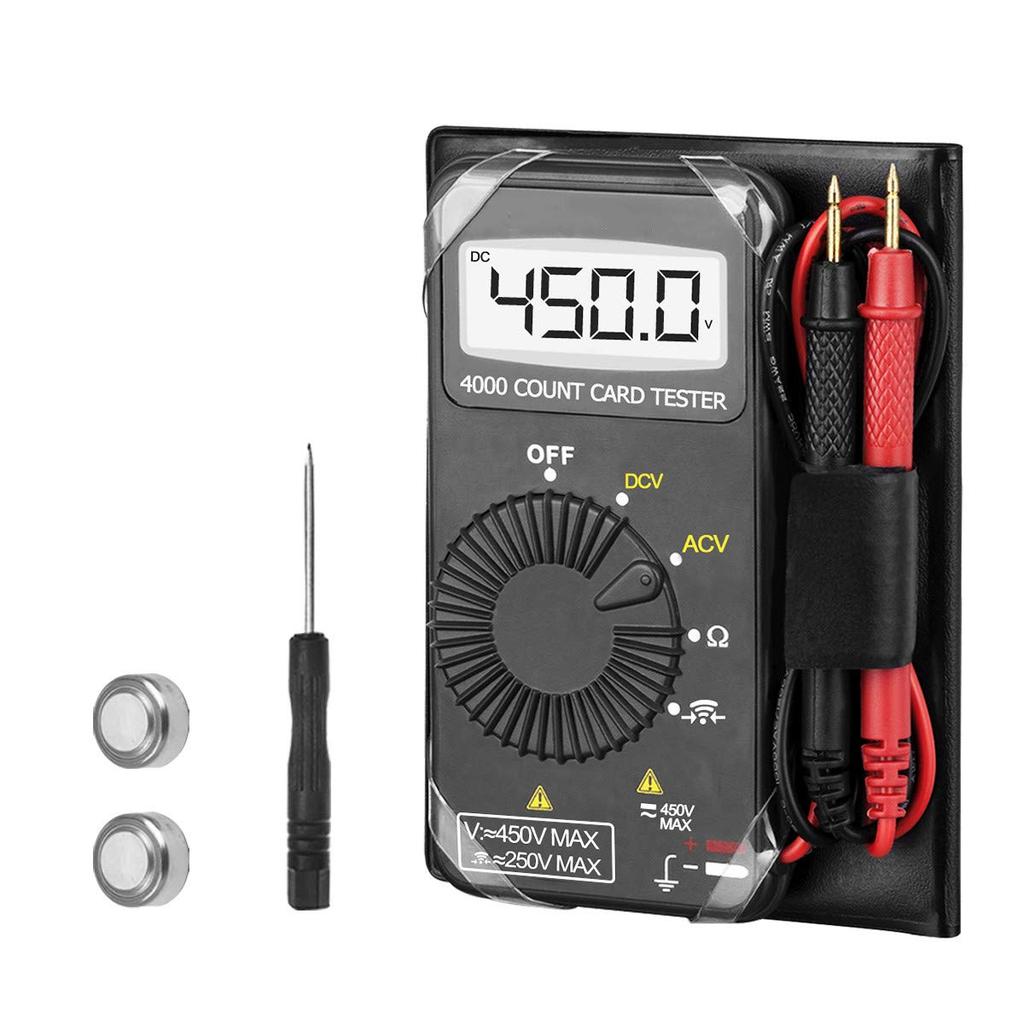 AOPUTTRIVER Digital and Continuity Measurements Instruction Manual AP-4201 Ultra-Compact Multimeter, 4000-Count Auto-Ranging, AC/DC Voltage,