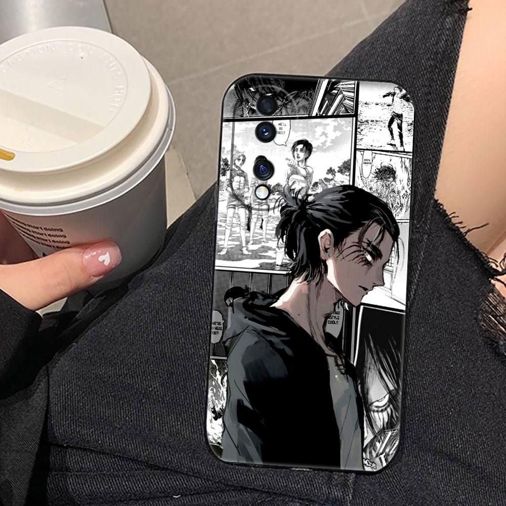 A-Attack On T-Titan Eren Phone Case For HUAWEI NOVA 3I 7I 8I 9 HONOR 400 20 90 X5C X6B X7 X7B X7D X8 X8B X9 X9B X9D X9A Cover