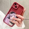 Cute Girl Phone Case for iPhone Samsung Galaxy Xiaomi Redmi POCO HUAWEI Honor Shockproof Rubber Soft Flexible Cover Casing