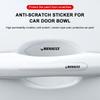 8Pcs Transparent Car Door Handle Bowl Anti Scratch Protective 3D Sticker For Renault Dacia Koleos Clio Laguna 2 Megane 2 3 Duster Logan