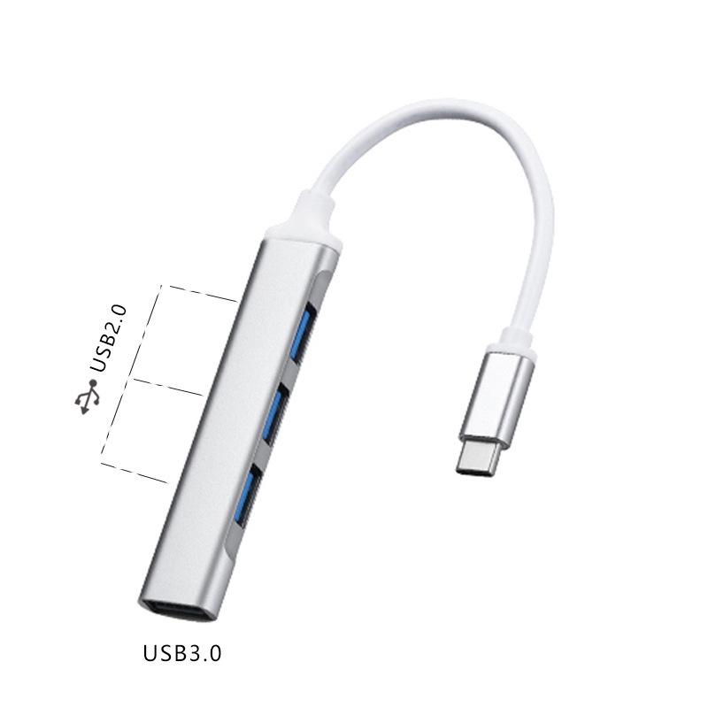 Dock Multi-Port USB-C: Splitter Type-C, Convertor OTG, Adaptor Hub pentru Mobil și Computer