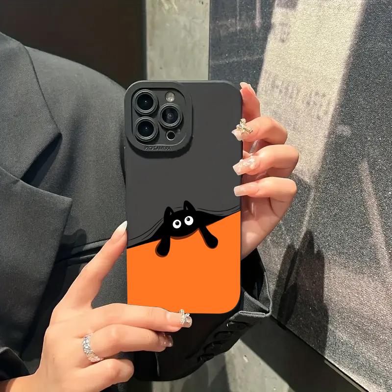 Cat Pattern Silicone Phone Case for Samsung S23 Ultra S22 S21 S20 FE Plus Note 20 A13 A23 A33 A53 A73 A14 A34 A54 A32 A52s Cover