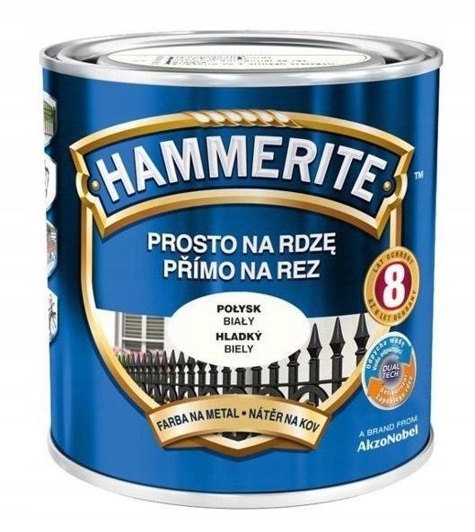 Metal paint straight to rust white 0.7l