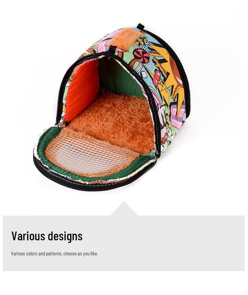 Cozy Cotton Nest for Small Pets: Hamsters, Hedgehogs, Guinea Pigs