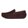 UGG Cow Split Leather Casual Shoes Men's Chocolate 1115149-CHO