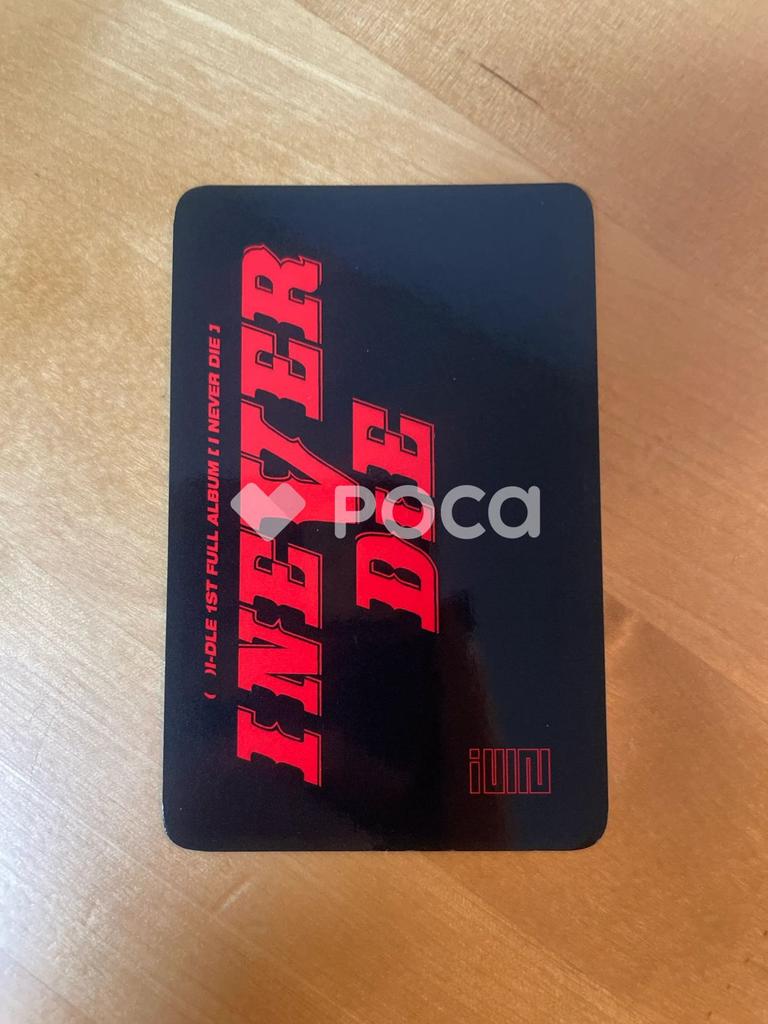 [USED] (G)I-DLE Soyeon I NEVER DIE KTOWN4U Pop-up Store Lakidro