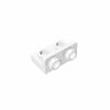 50PCS MOC 1x2-1x2 reverse bracket compatible with 99780 bulk brick components x building block parts granule toys