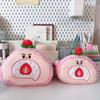 Cake Shape Swiss Roll Coin Purse Cute Cartoon Shoulder Bag Versatile Plush Crossbody Bag  Gift