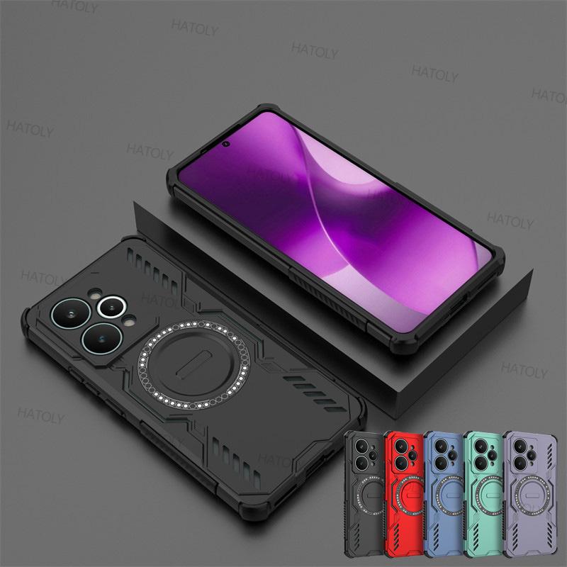 Für Realme 15 Pro Wärmeableitungs-Hülle Realme 15 Pro Hülle Bumper Stoßfest Magsafe Kabelloses Laden Handyhülle Realme 15 Pro