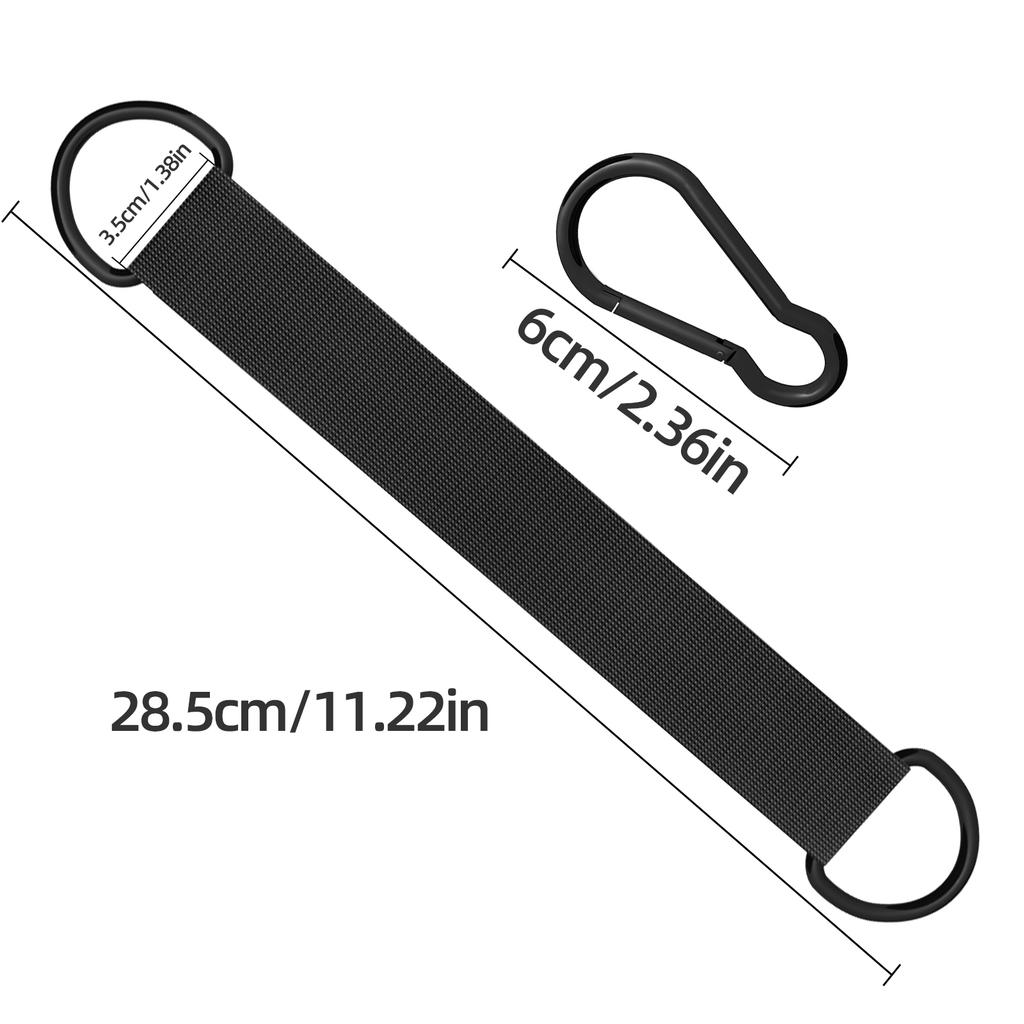 Hanging Strap Universal Outdoor Swing Rope Fixed Accessory Tree Swing Hanging Straps Fitness Equipment Hook Ring Hanging Belt