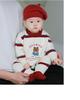 Autumn/Winter Cute Infant & Toddler Knitted Jumpsuit and Sweater for Outdoor Crawling