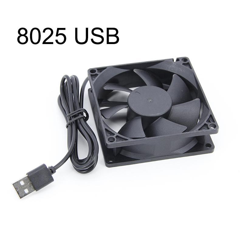 

4010 5010 12025 8025 DC xh2.54 DC 5V USB Power Вентилятор охлаждения Металлическая решетка Крышка Бесщеточный двигатель Корпус 40MM 80MM 120MM для маршрутизатора 8025 USB