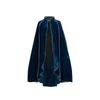 Halloween Cloak Cosplay Costume With Faux Suede Fabric And Hood For Themed Events