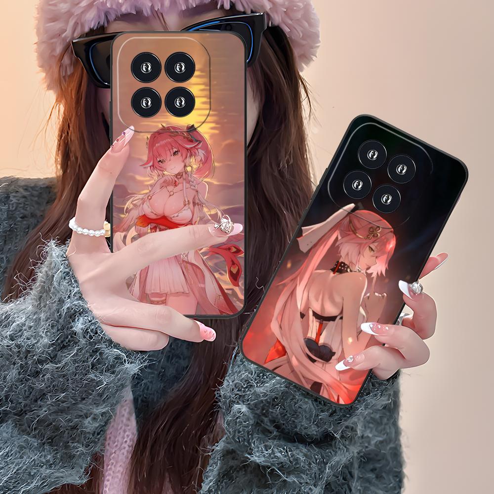 Wuthering Waves Changli Phone Case for Xiaomi 15 14 13 12 Mi 11 T Ultra Lite Pro S X 5G Colour Printing Protective Luxury Pretty