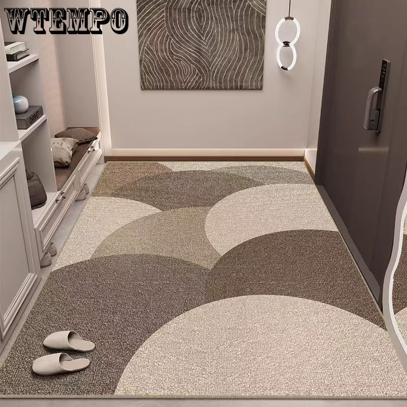 Entrance Door Mat Foyer Entrance Mat Dirt Resistant Carpet Abrasion Resistant Door Mat