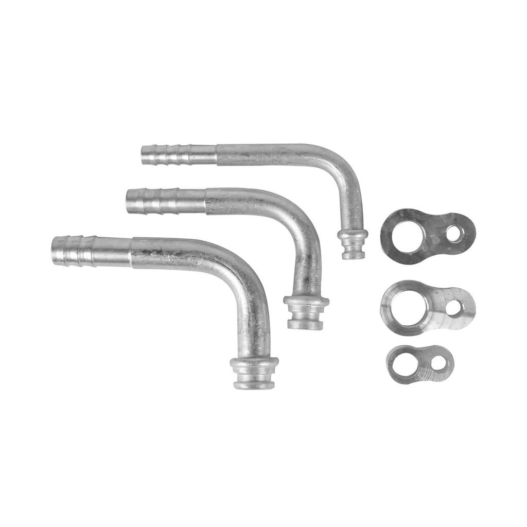 Xwang Store Automotive Air Conditioner Hose Aluminum Kit Fixture Radiator Evaporator Pipe R134A Active