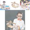 Échelle de Balance en Bois Bricolage Expérience Scientifique Jouet Pour Enfants Kit Éducatif Stem Fait Main