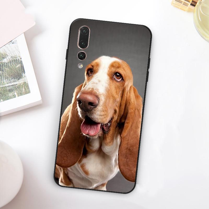 Basset Hound Dog For Huawei Nova 12i 12s 11i 7i 8i Y73 Y70 Y90 Y60 Y72 Y61 Y91 9 10 SE P30 Pro P40 Lite Case