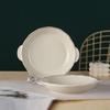 Nordischer Stil Jingdezhen Keramik tiefer Essteller (9 Zoll, 2er-Pack)