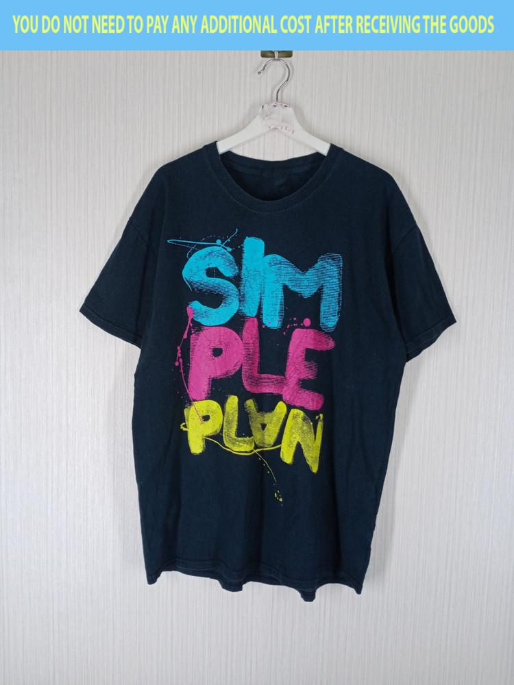 

Hot Untitled Simple Plan Band Black S-5XL Unisex Shirt AA538 Unisex T-Shirt XXXL