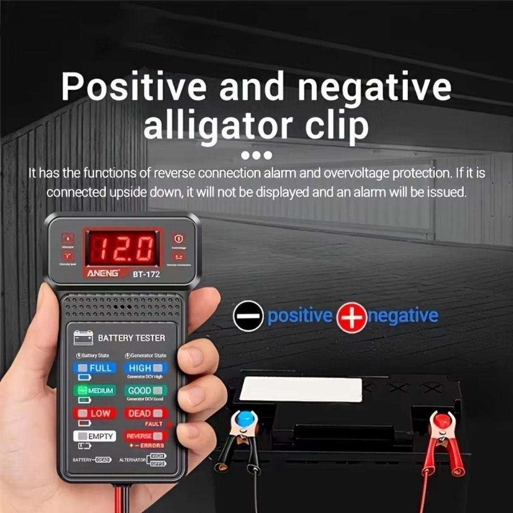 Multifunctional Automotive Battery Analyzer 12V Car Battery Detector  Automotive Repair Tool
