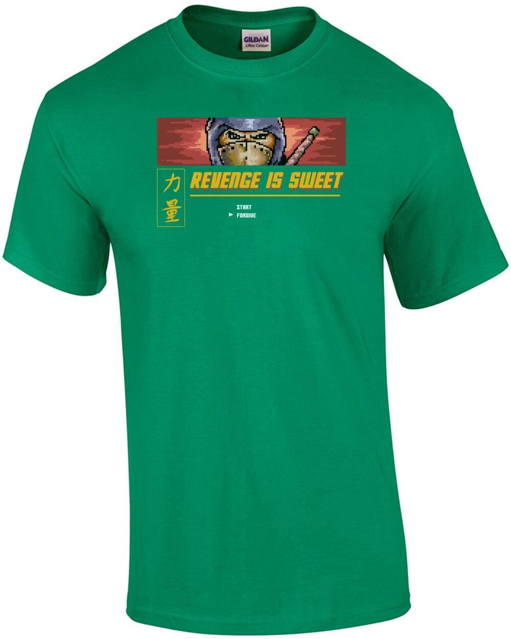 

Revenge Is Sweet Retro Ninja Gaiden Gaming T-Shirt 2XL