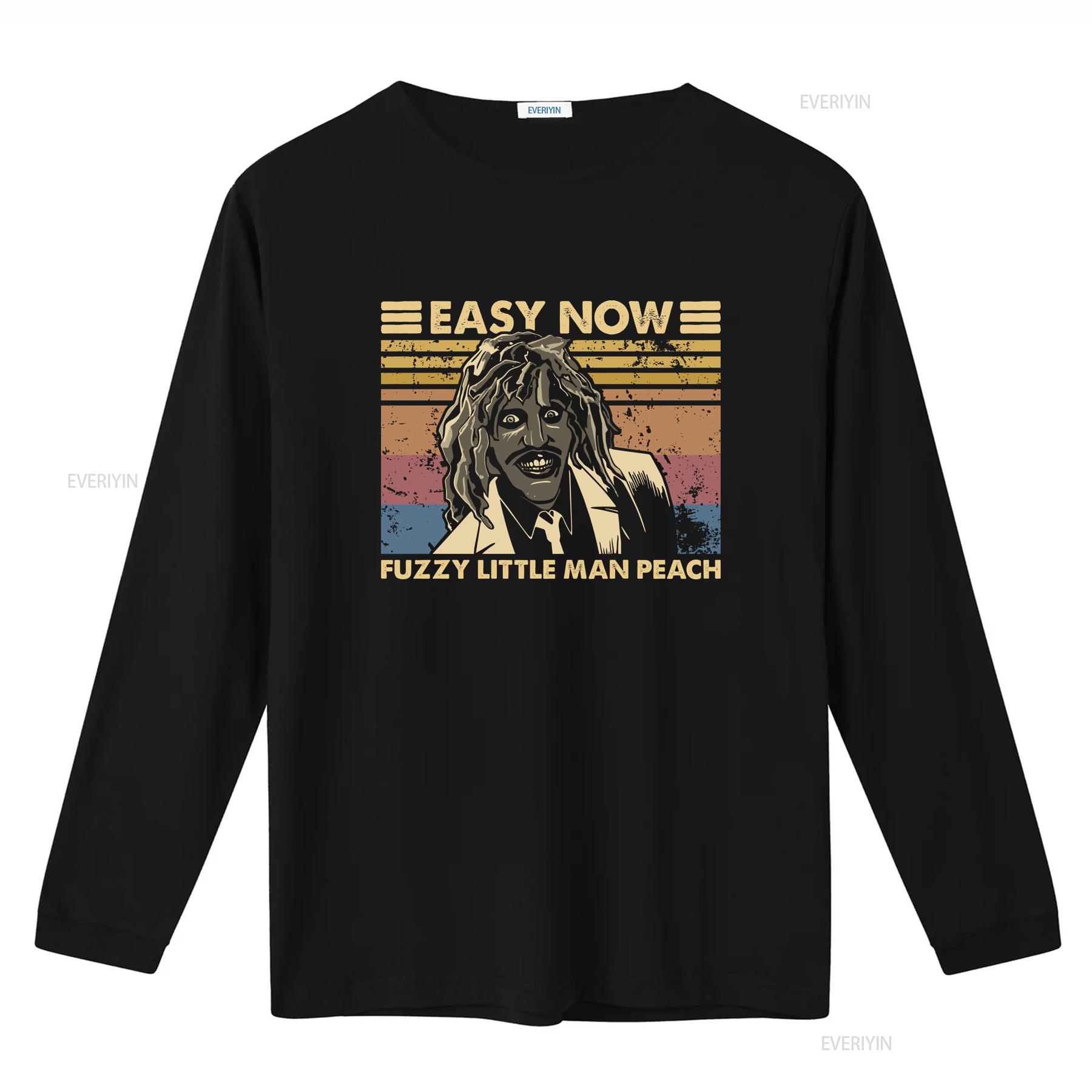 

Old Gregg Easy Now Fuzzy Little Man Peach Vintage Retro T Shirt SweaT vintage Washed Breathable graphic Slightly Stretched S