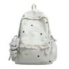 Schoolbag Cute Junior High School Student Backpack Japanese Versatile Lightweight Backpack Women's Casual Fashion Large Capacity Girls School Bag
